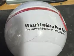 Pokemon Trading Card TCG Premier Ball Pokeball Tin Poke Ball 3 Boosters Sealed - Image 3