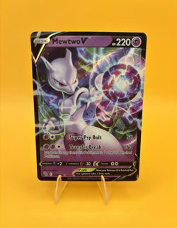 Mewtwo V 030/078 Pokemon Go Holo Ultra Rare Full Art Card NM Condition! - Image 1