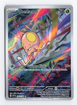 Toedscool - 201/198 Holo SV01: Scarlet & Violet Base Set Pokemon Card NM - Image 1