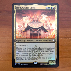 Iroh, Grand Lotus - Prerelease Foil Promo - Avatar TLA MTG - Image 1
