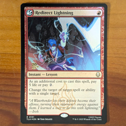 Redirect Lightning - Prerelease Foil Promo - Avatar TLA MTG - Image 1