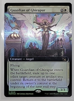 MTG FOIL Guardian of Ghirapur Extended Art - March of the Machine - Image 1