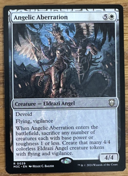 MTG Modern Horizons 3 Commander, Angelic Abberation - Image 1
