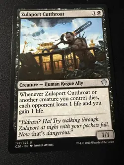 NM - Normal - Zulaport Cutthroat - 142 - Commander 2020 - Image 1