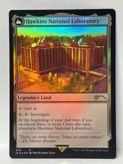 MTG Secret Lair Stranger Things Hawkins National Laboratory Foil #609 - LP - Image 1