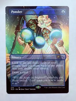 SLD Ponder (245) Secret Lair Drop NonFoil MTG NM - Image 1