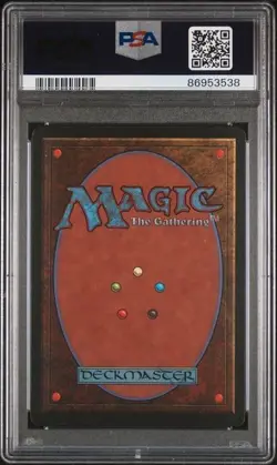 1994 Magic The Gathering MTG Revised Dual Land Tropical Island PSA 9 - Image 2