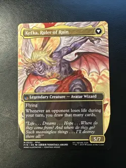 Kefka, Court Mage [NM] (Borderless) English Final Fantasy M0322 MTG - Image 2