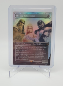 The Capitoline Triad (Borderless) - Foil - Assassin's Creed - MTG - #0117 - Image 1