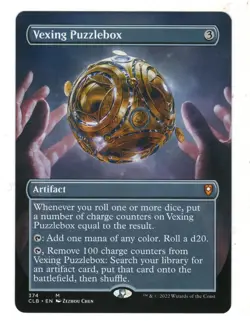 MTG Vexing Puzzlebox Borderless Battle for Baldur's Gate Magic The Gathering TCG - Image 1