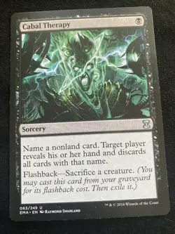 Cabal Therapy MTG Eternal Masters 083/249 Common NM - Image 1