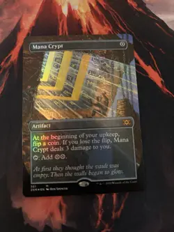 Mana Crypt (Borderless) Double Masters Foil - Image 1