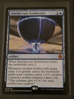 Simulacrum Synthesizer Outlaws of Thunder Junction: the Big Score Regular - Image 1