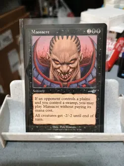 Magic The Gathering Massacre Nemesis Regular #58 LP Ex Condition - Image 1