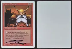 SIGNED MtG Magic Douglas Shuler Revised Artist Proof _ DWARVEN WARRIORS _ 1/100! - Image 1