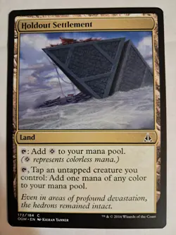 Holdout Settlement (172/184) Oath of the Gatewatch OGW MTG Magic NM - Image 1
