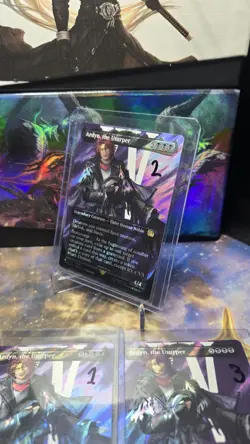 x1 Ardyn, the Usurper #0524 - Borderless Surge Foil - NM - MTG: FINAL FANTASY - Image 5