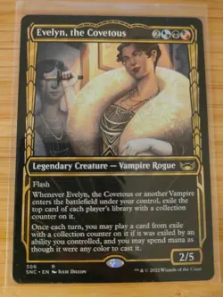 MTG Evelyn, the Covetous (Showcase) 306 Streets of New Capenna M/NM Free UK P&P - Image 1