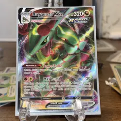 Rayquaza VMAX Pokemon TCG Evolving Skies 111/203 Holo Ultra Rare NM - Image 1