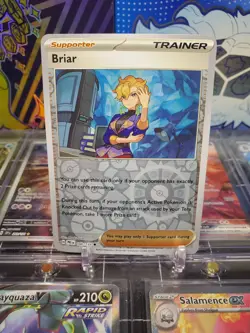 Briar 100/131 Reverse Holo Uncommon Pokemon TCG S&V Prismatic Evolutions - Image 1