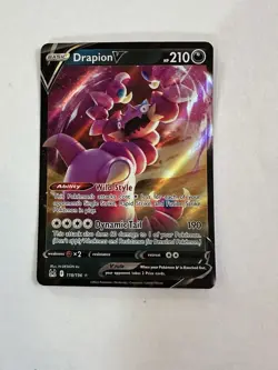 Drapion V 118/196 Swsh11 - Pokemon Lost Origin - Lightly Played Holo Ultra Rare - Image 1