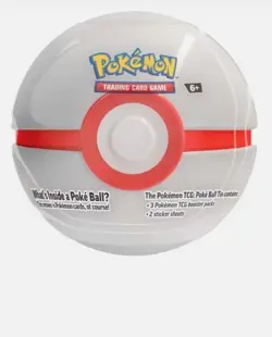 Pokemon Trading Card Game TCG Fall 2025 Pokeball Ball Tin New - Image 1