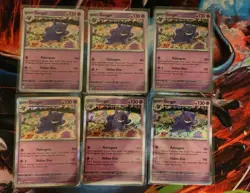Gengar 094/165 Holo Rare Pokemon Scarlet & Violet 151 - LP Condition - Lot of 6 - Image 1