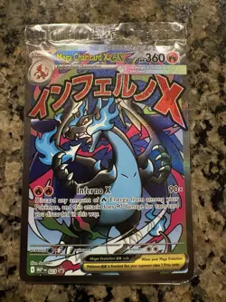 Mega Charizard x Ex 23 & Oricorio Ex 24 PFL Phantasmal Flames UPC SEALED Promo - Image 1