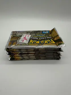 Pokemon Topps The First Movie Sealed Unopened Booster Pack Blue Logo 41116307522 - Image 3