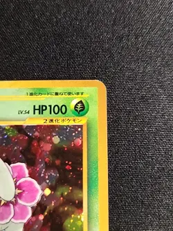 Pokemon Japanese Neo Genesis Pocket Monsters Meganium Holo No. 154 - Image 3
