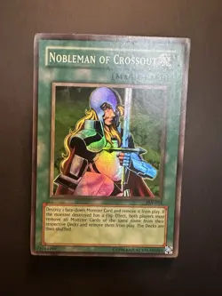 Yugioh! Nobleman of Crossout PSV-034 Super Rare Unlimited Moderately Played - Image 1