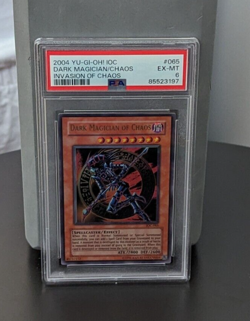 Yugioh IOC-065 Dark Magician of Chaos - Ultra Rare - PSA 6 - Image 3