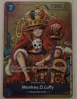 Monkey D. Luffy P-043 - One Piece Convention EXCLUSIVE FOIL ENGLISH - Image 1