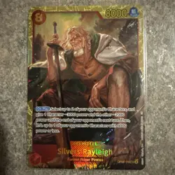 One Piece CCG Silvers Rayleigh The Best Volume 2 Secret Rare OP08-118 - Image 1