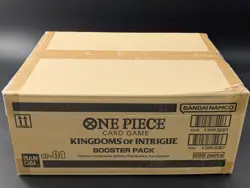 One Piece OP-04 Kingdoms of Intrigue English 12x Booster Box Case Sealed - Image 1