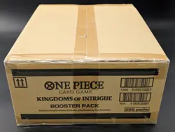 One Piece OP-04 Kingdoms of Intrigue English 12x Booster Box Case Sealed - Image 4