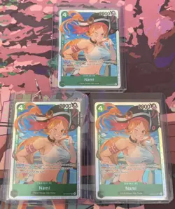 3x Nami OP14-031 SR Foil | One Piece TCG The Azure Sea’s Seven NM - Image 2