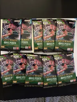 ONE PIECE TCG: LEGACY OF THE MASTER OP12 Lot Of 10 Sealed Packs ENG - Image 1