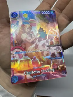 One Piece Royal Blood Charlotte Pudding ST12-012 OP10-SP Near Mint - Image 1