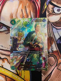 Roronoa Zoro - (SP) PRB02-006 The Azure Sea's Seven (Pack Fresh) - Image 1