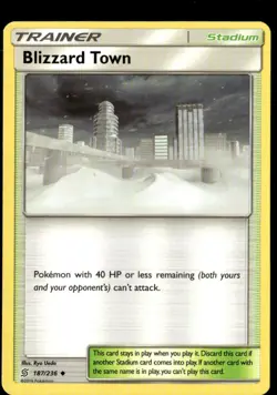 Pokemon Blizzard Town 187/236 Unified Minds Non Holo Uncommon 2 Card Lot - Image 1