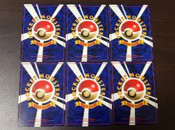 Mewtwo Nidoking Moltres Abra Wooper Growlithe Set Pokemon Card Japanese LP-MP - Image 2