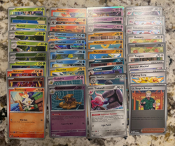 POKEMON TCG 2025 Mega Evolution Card Lot (38) Base Holo Reverse - Image 1