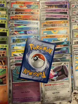POKEMON TCG 2025 Mega Evolution Card Lot (38) Base Holo Reverse - Image 2