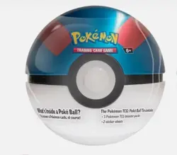Pokemon Trading Card Game TCG Fall 2025 Pokeball Ball Tin New - Image 1
