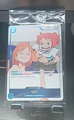 Girl (OP14 Release Event Winner) - One Piece Promo Cards (P-096) English Sealed - Image 1