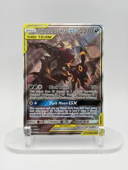 Umbreon & Darkrai GX SM241 NM Tag Team Black Star Promo 2020 Pokemon Card - Image 1