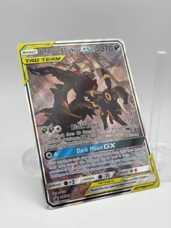 Umbreon & Darkrai GX SM241 NM Tag Team Black Star Promo 2020 Pokemon Card - Image 2