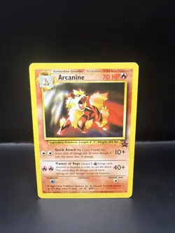 Pokemon Card - Arcanine WoTC Black Star Promo 6 Non Holo B - Image 2