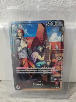 Shanks (2025 PSA Magazine Promo) OP09-001 One Piece Promotion Cards Foil - Image 1
